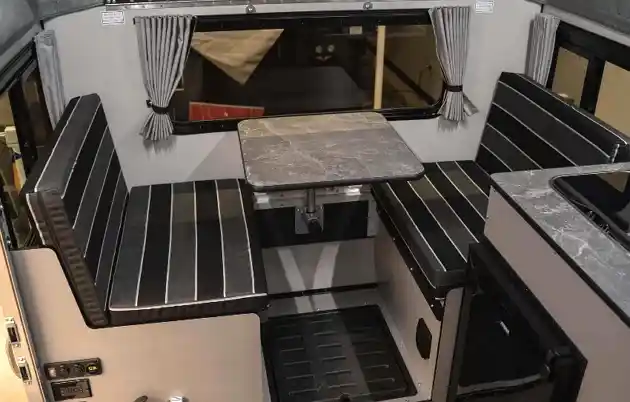 California Four-Wheel Camper Flatbed Hawk