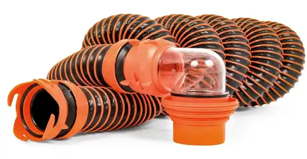 Camco RhinoFLEX 15ft RV Sewer Hose Kit