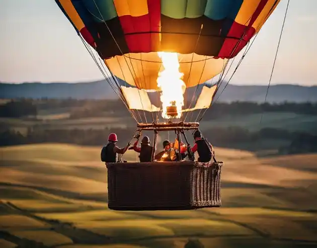 hot air balloon