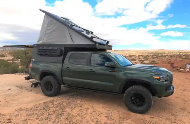 truck camper without kitchen