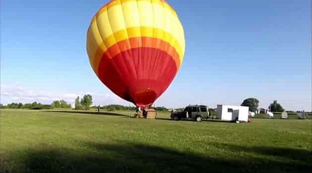 Ballooning with 3 other balloons
