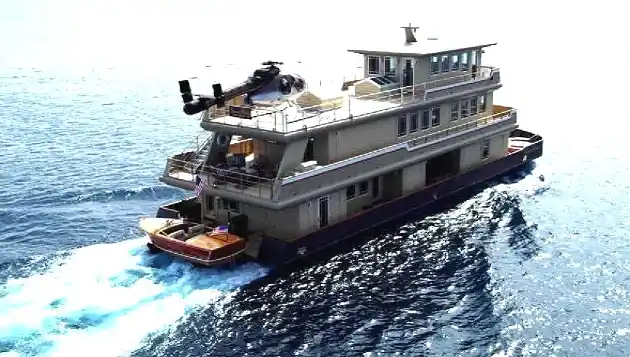Houseboats in Lake Tahoe
