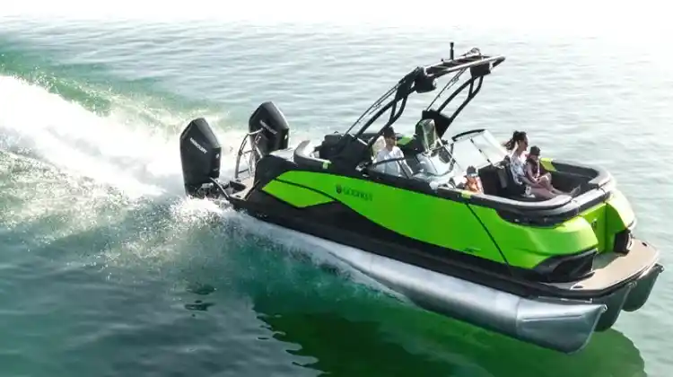 How Is A Pontoon Boat In Rough Water