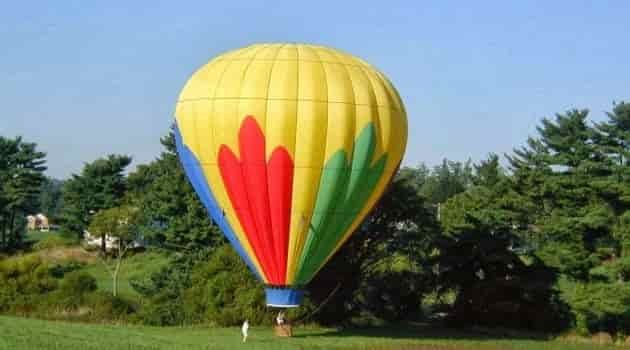 balloon racing with 25 balloons