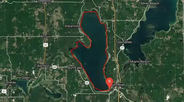 Burt Lake state park and Campgrounds