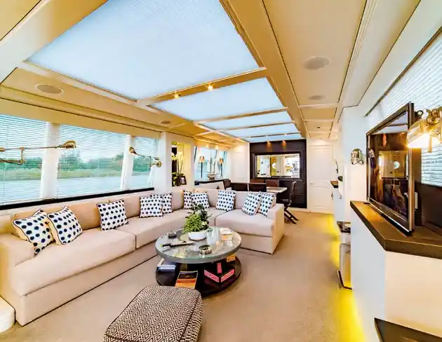 houseboat interior