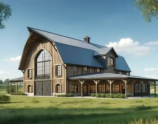 pole barn home