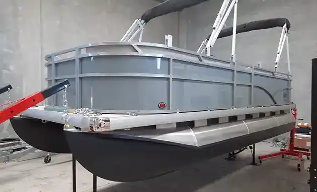 pontoon bottom paint black