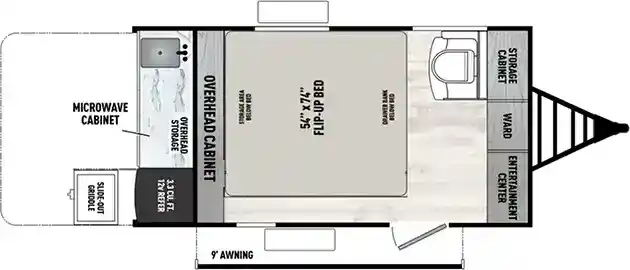 1300 viking Roc travel trailer